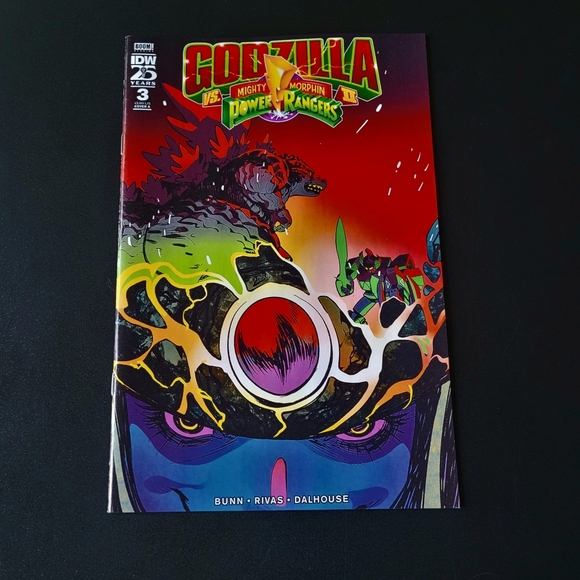 Godzilla VS Mighty Morphin Power Rangers #3 - Picture 2 of 7